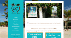 Desktop Screenshot of coconutgroveantigua.com